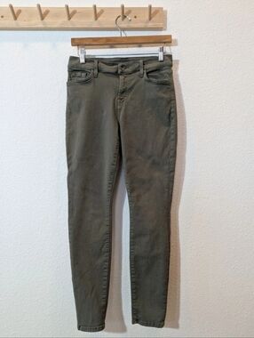 Splendid Modal Olive Green Skinny pants